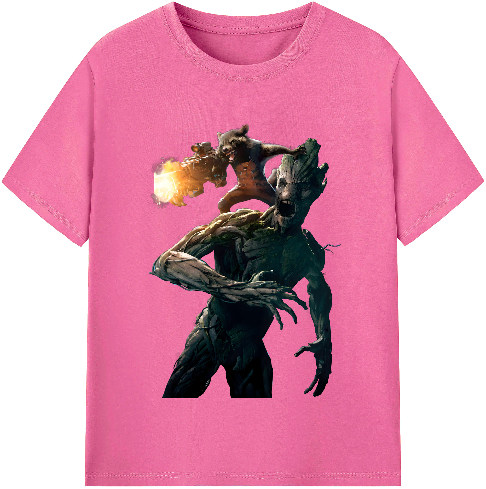 （画像用） アベンジャーズ The Avengers レディースカジュアルプリントTシャツ（綿100％）